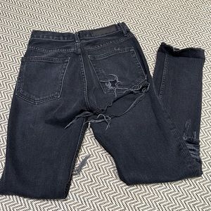 Grlfrnd ripped denim karolina